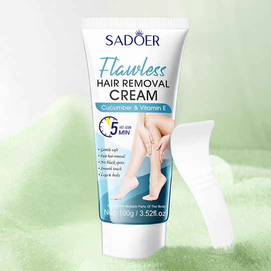 SilkEase 🌸 Makellose Haut leicht gemacht – Sanfte Enthaarungscreme 👙 Ihre Beauty-Geheimwaffe für die Bikinisaison!