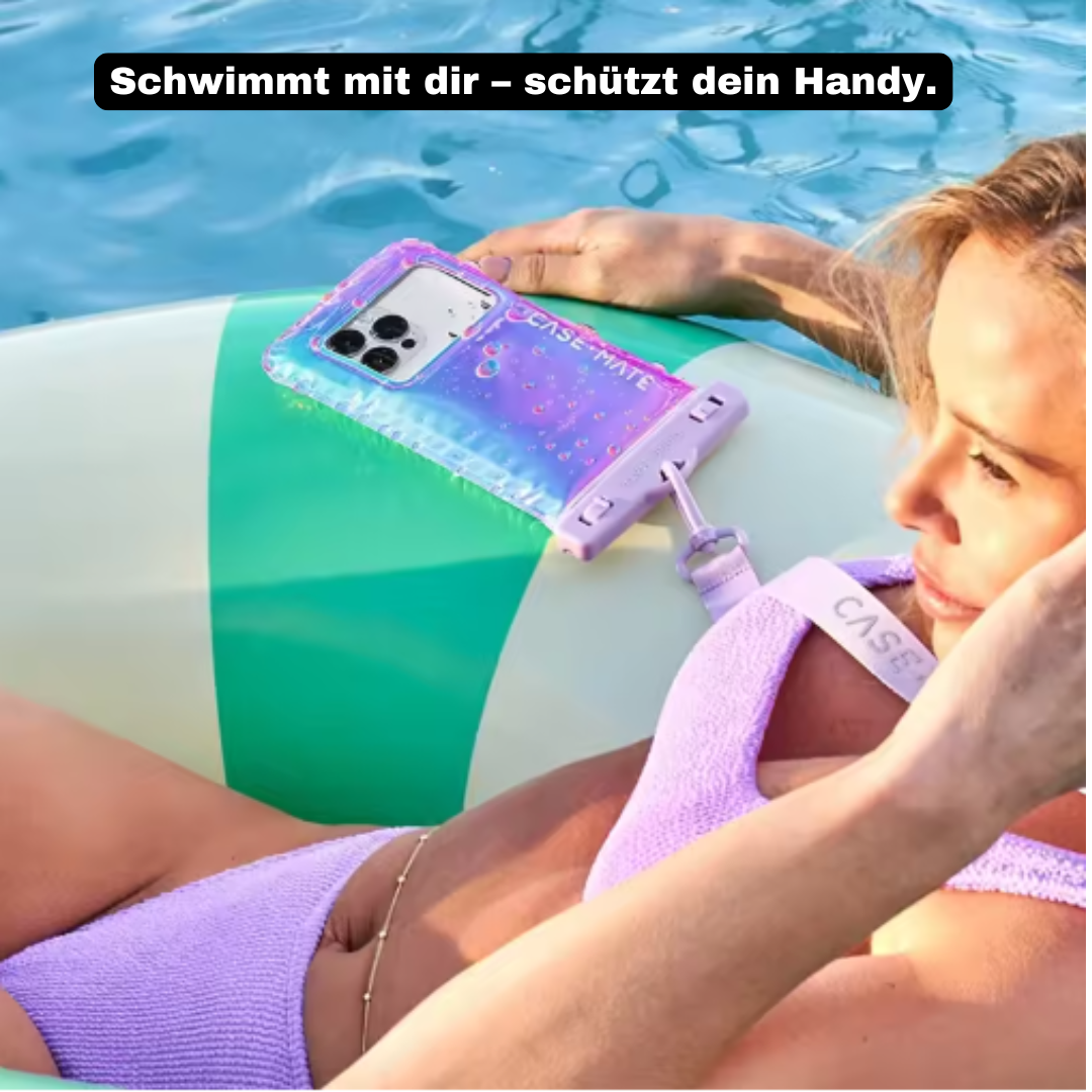 Wasserdichte Handyhülle für iPhone Samsung