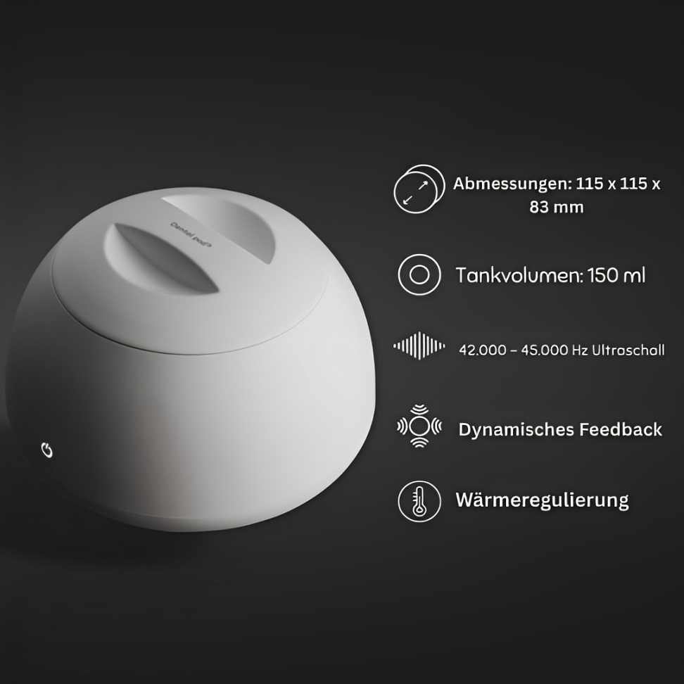 ZahnGlanz Pro , Reiniger mit UV-Licht