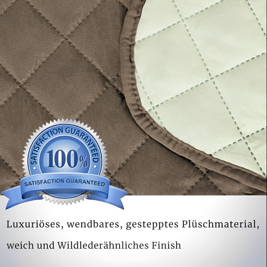 Sofaschutz in Luxusqualität – bequem und absolut wasserdicht.