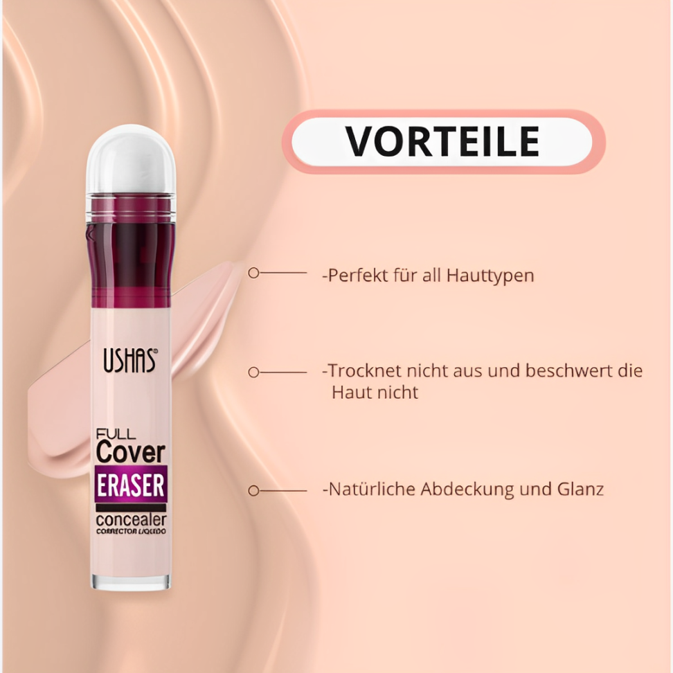 USHAS Concealer ohne Make-up-Entfernung, wasserfest, 12 Farben 50 % OFF 😍🔥