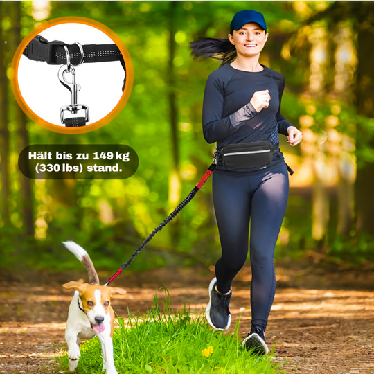 Gassi Gürtel, Die smarte Lösung für Jogger mit Hund