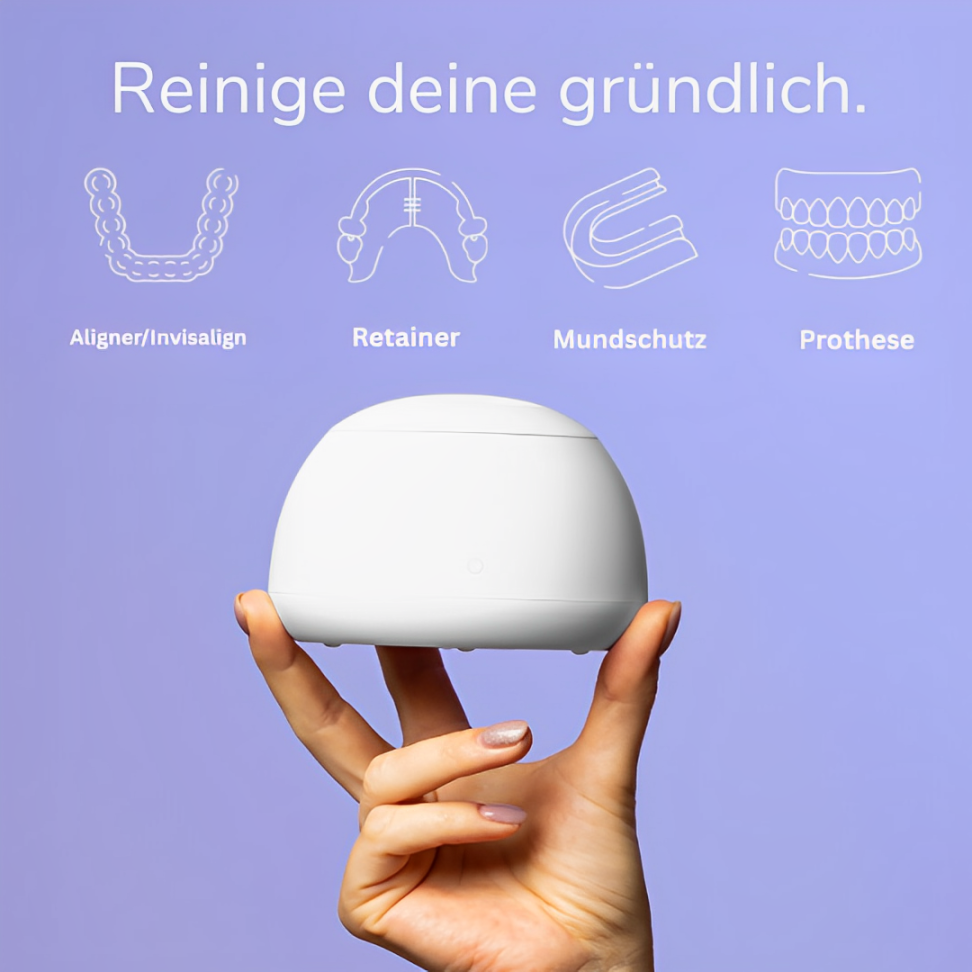 ZahnGlanz Pro , Reiniger mit UV-Licht