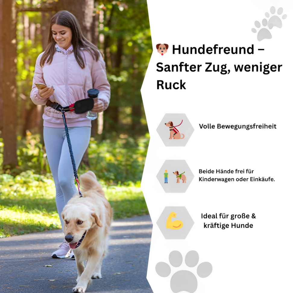 Gassi Gürtel, Die smarte Lösung für Jogger mit Hund