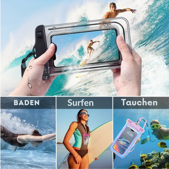 Wasserdichte Handyhülle für iPhone Samsung