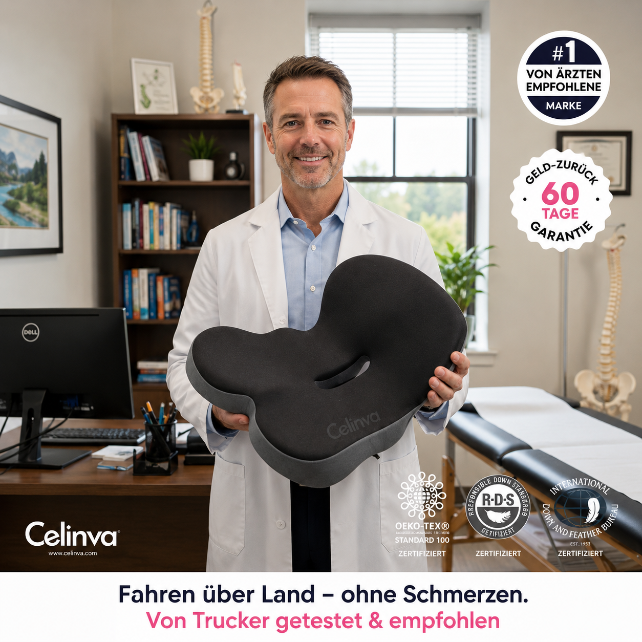 Celinva Ergonomischer Sitzkomfort