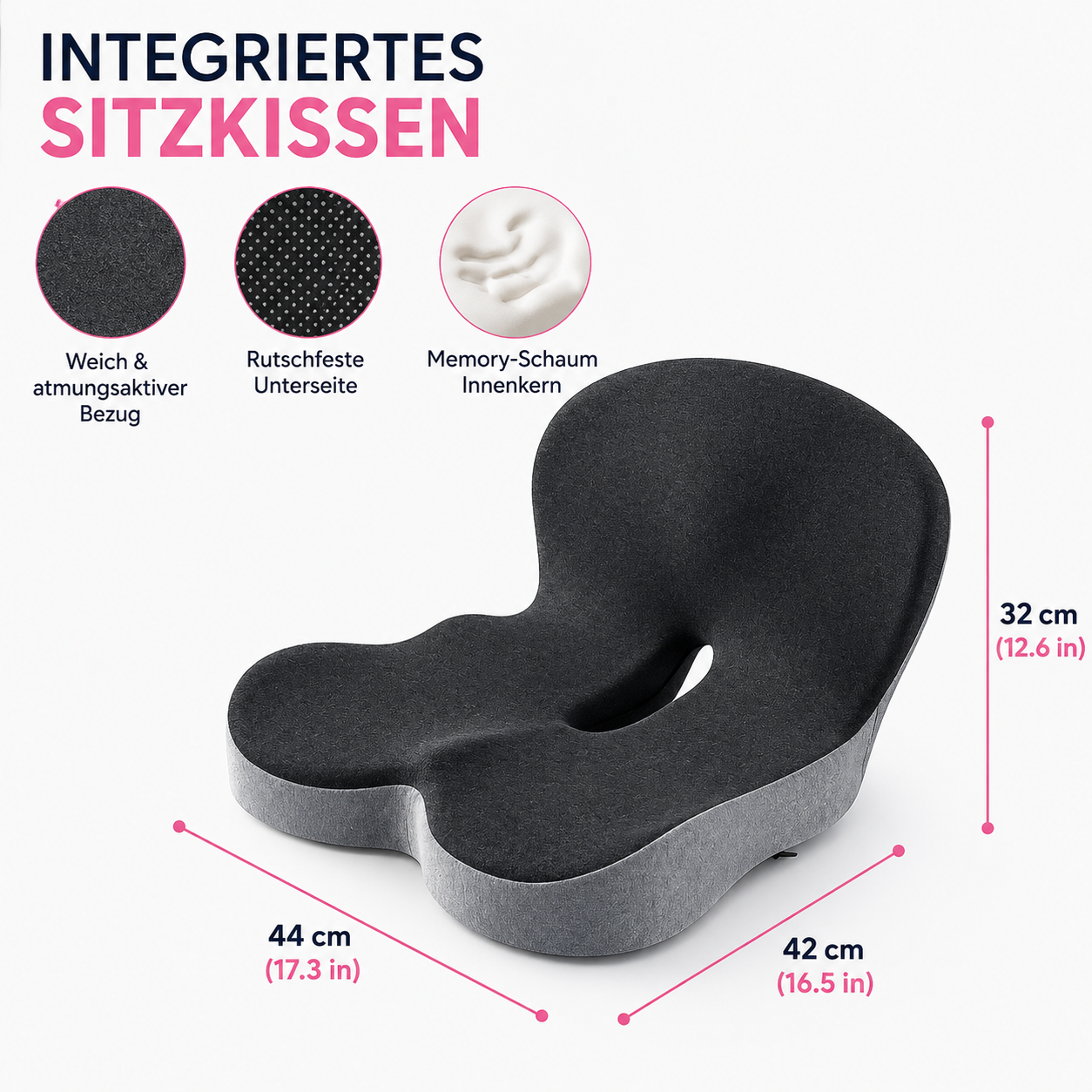 Celinva Ergonomischer Sitzkomfort