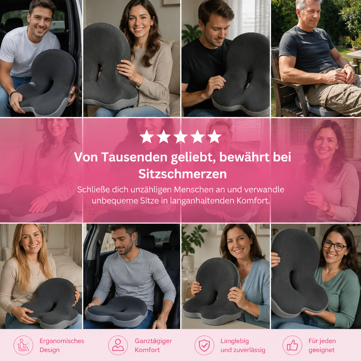 Celinva Ergonomischer Sitzkomfort