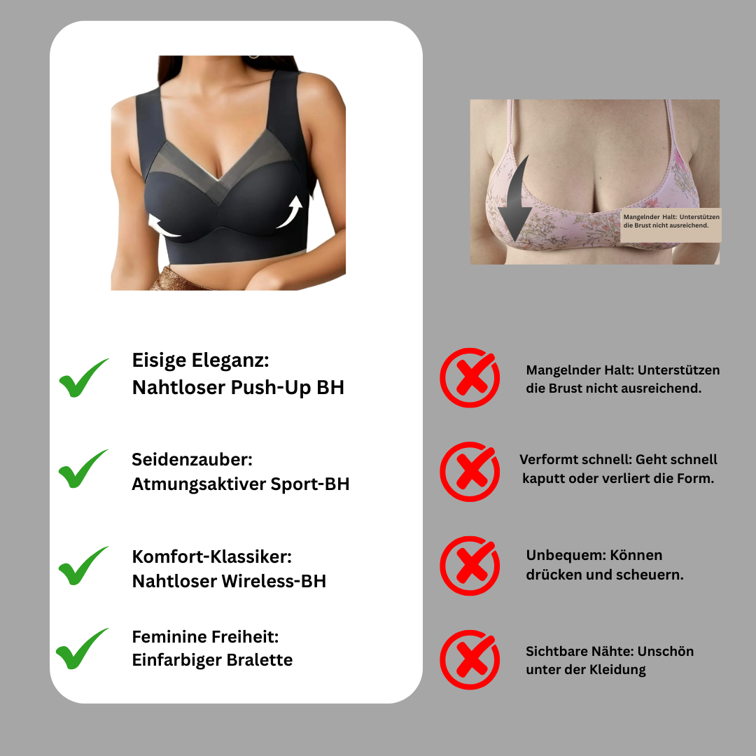 Sexy Wireless BH Letzter Tag -Boost Bundle: Kaufe 1, Erhalte 3! 50% OFF 🔥
