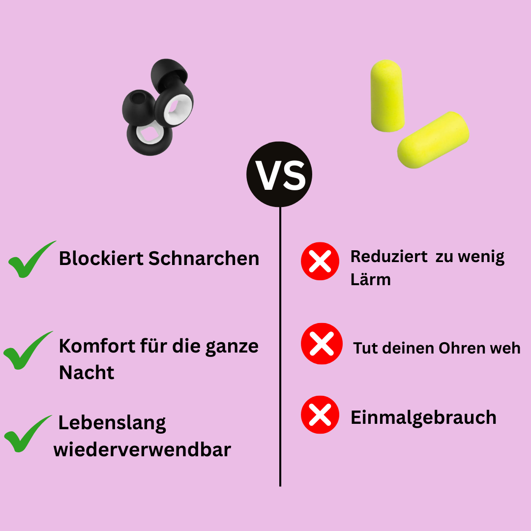 Snooze™ Ohrstöpsel   Kaufe 2 & erhalte 1 set GRATIS