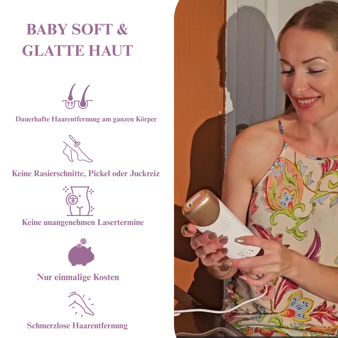 Eisstrahl IPL – luxuriöser Laser, 60 % Rabatt! Nur für kurze Zeit!