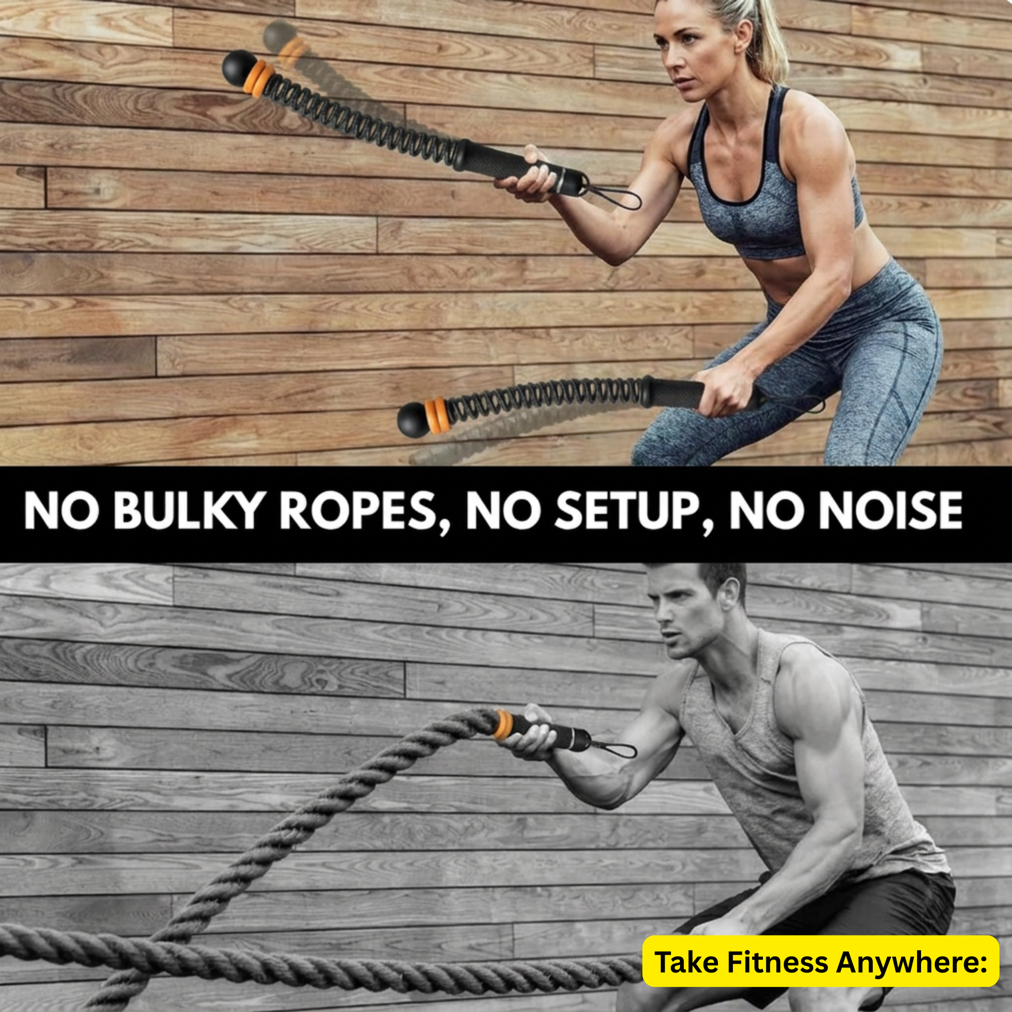Gymshark Cordless Battle Ropes