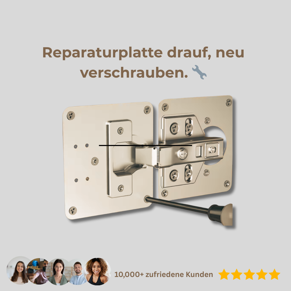 Stainless Steel Reparaturplatte