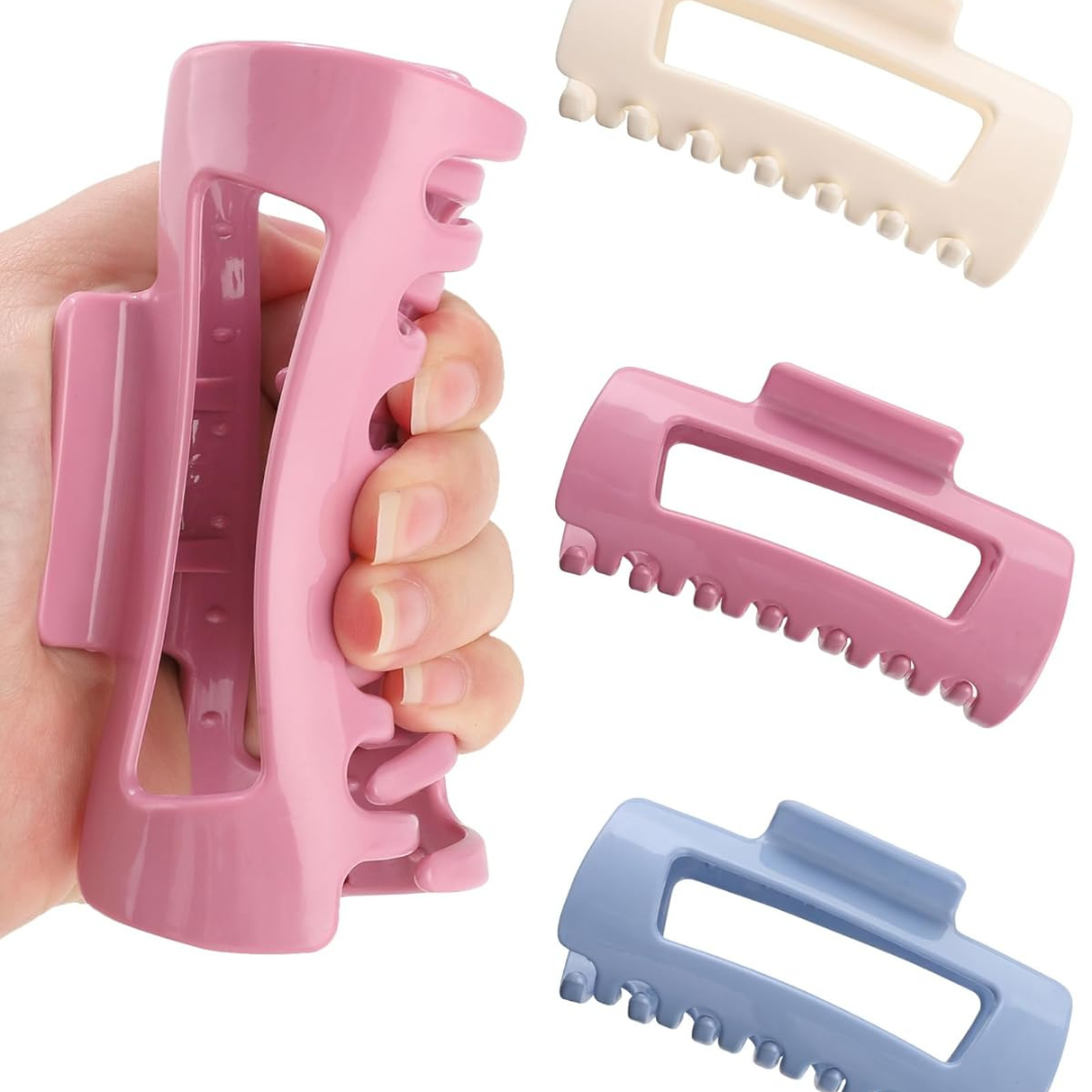 Luna Soft Hair Claw Clips