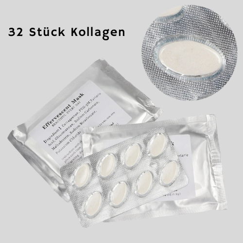 NaturSchönheit  SPA  Maskenmaschine, 32 Stück Kollagen