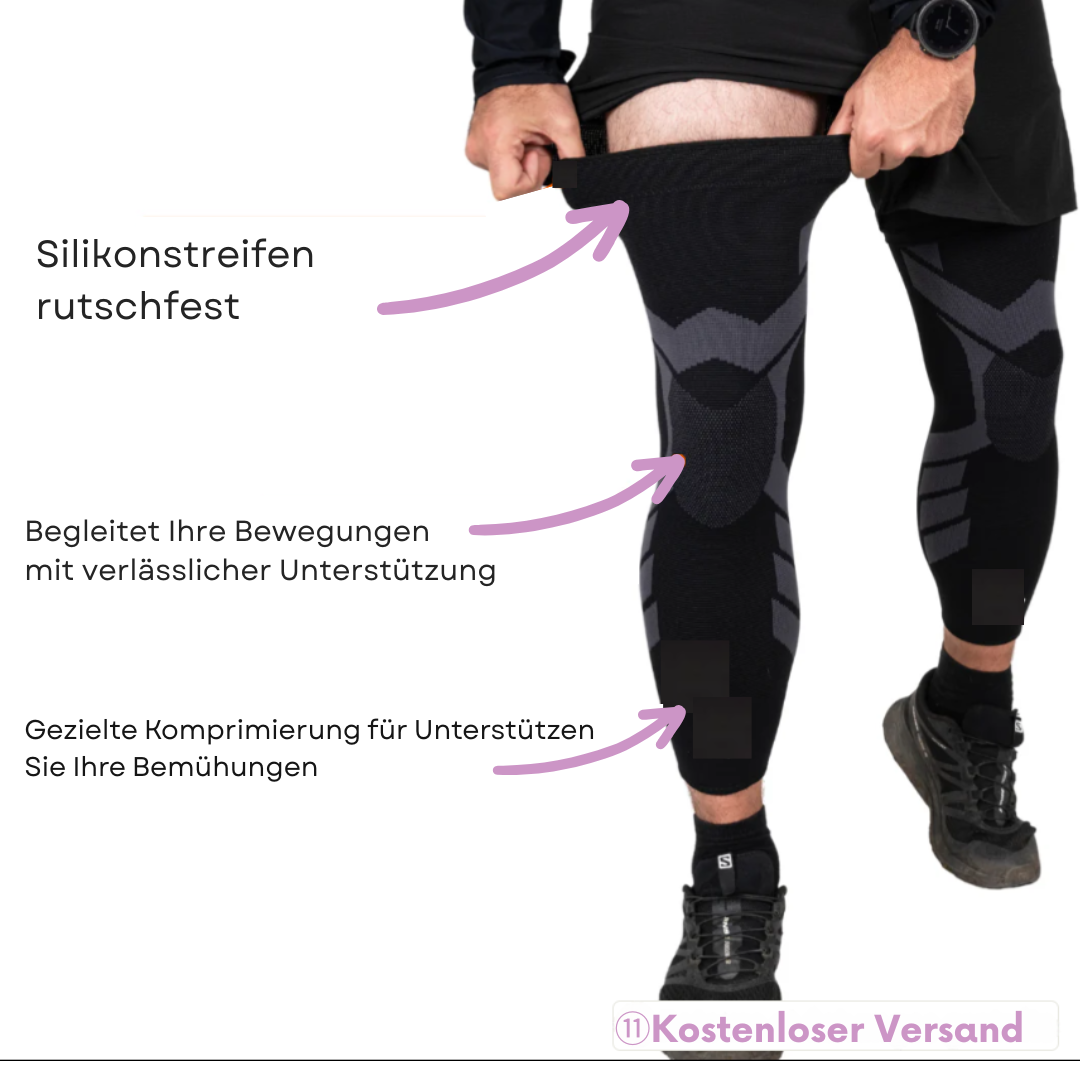 Flytex-Vollbeinkompression,schützende gestrickte