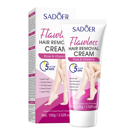 SilkEase 🌸 Makellose Haut leicht gemacht – Sanfte Enthaarungscreme 👙 Ihre Beauty-Geheimwaffe für die Bikinisaison!