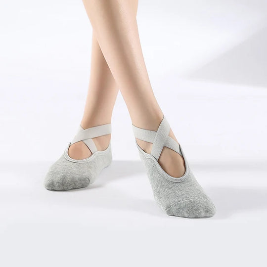 Rutschfeste Yoga- und Pilates-Socken für Damen