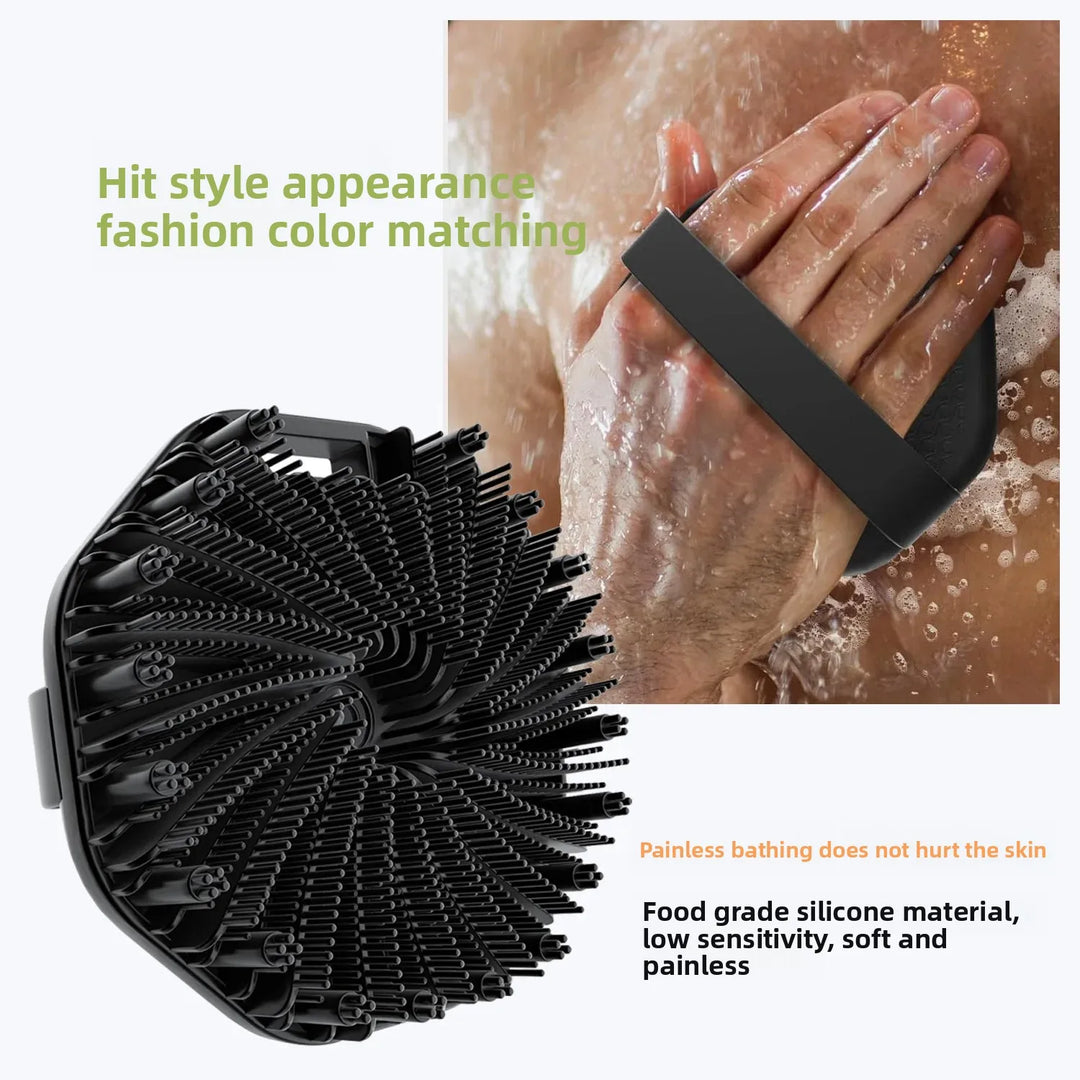 SilkyScrub™ – Dein Pflegebürste für Dusche & Bad