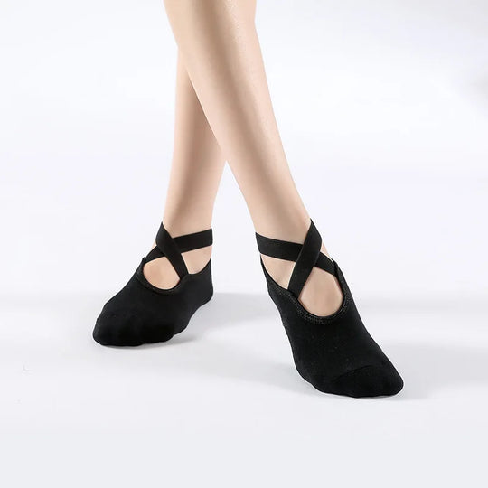 Rutschfeste Yoga- und Pilates-Socken für Damen