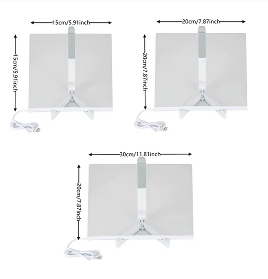 🎨 Magische LED-Maltafel– Malen, Leuchten und Staunen mit 7 Farben