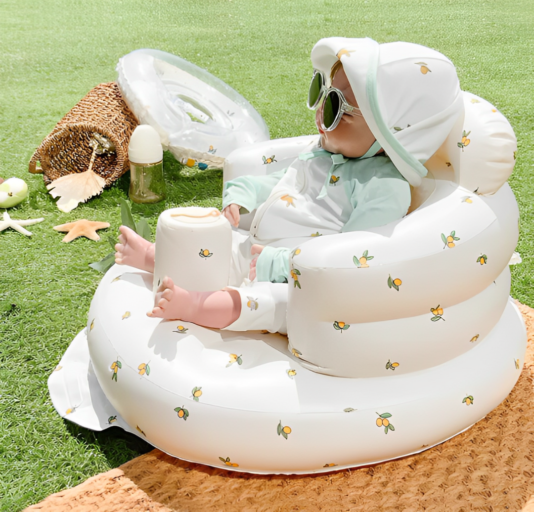 Das Baby-Luftsitzchen – für kleine Entdecker von 3 bis 36 Monaten.