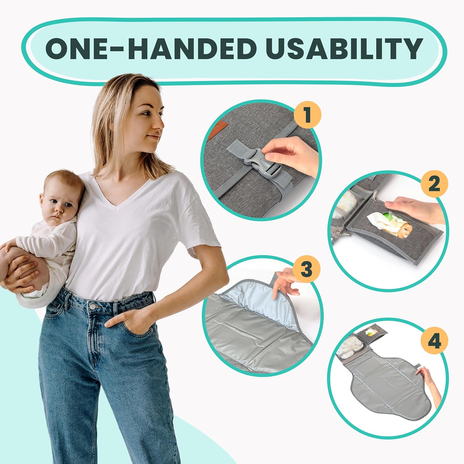 NEW Baby Diaper Pad Portable