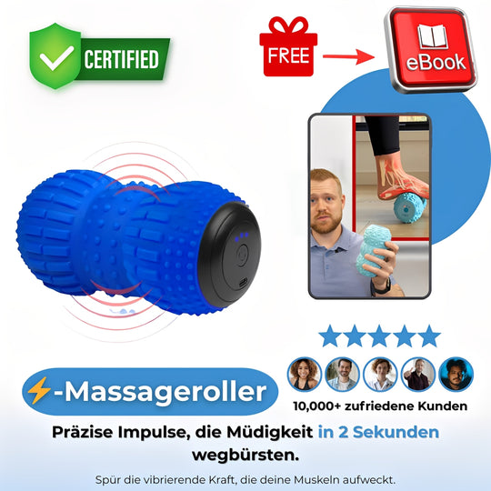 Flixvibit PRO, Tragbare vibrierende Massagerolle