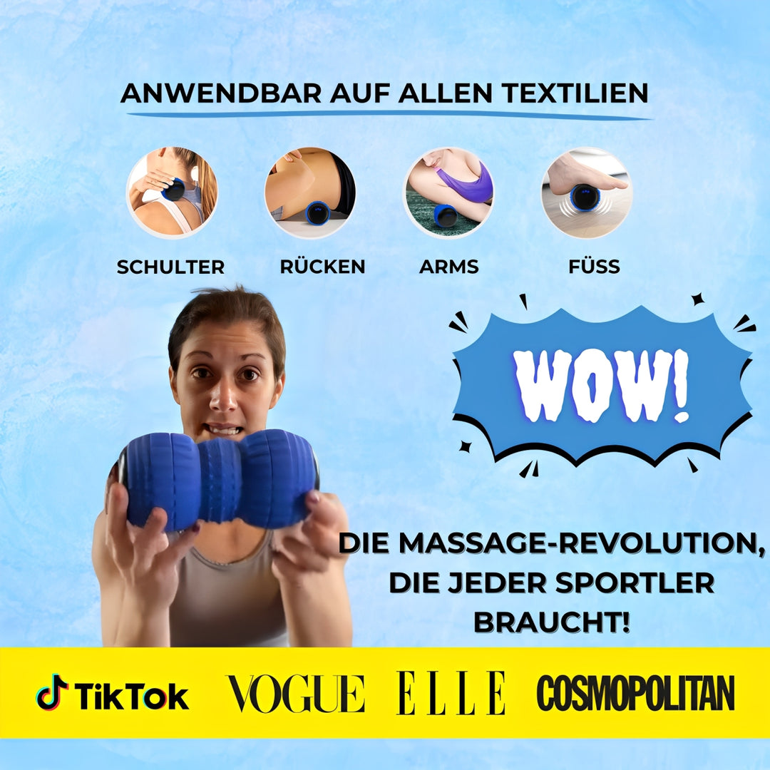 Flixvibit PRO, Tragbare vibrierende Massagerolle